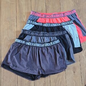 Under Armour Women's Shorts, XL, Lot Of 4